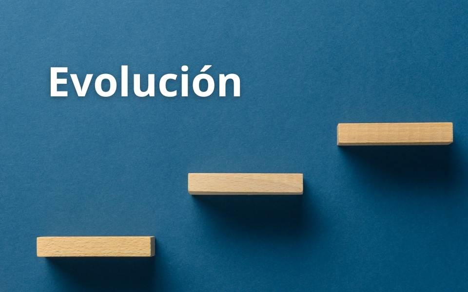 peldaños de evolución